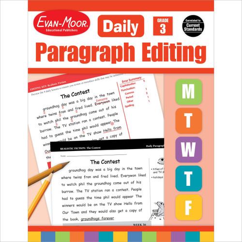 Daily Paragraph Editing, Teacher Resource Book image