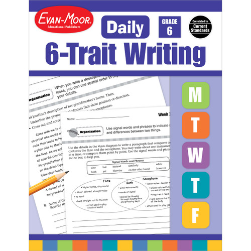 Daily 6-Trait Writing, Teacher Resource Book image