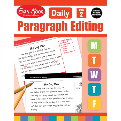 Daily Paragraph Editing, Teacher Resource Book image