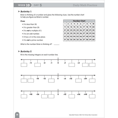 Grade 4 Daily Math Practice, Teacher Resource Book eBook
