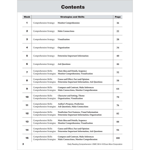 Grade 4 Daily Reading Comprehension, Teacher Resource Book eBook