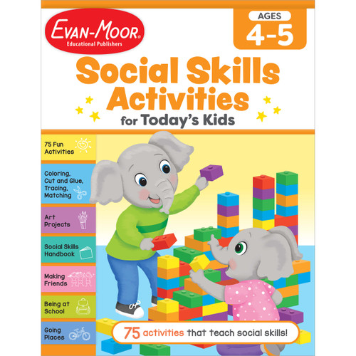 Social Skills Activities for Today’s Kids Workbook Social Skills Activities for Today's Kids Activity Book image