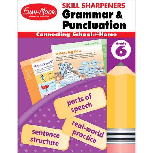Skill Sharpeners: Grammar & Punctuation Workbook image