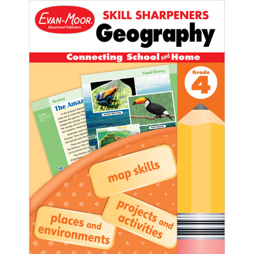 Skill Sharpeners: Geography Workbook image