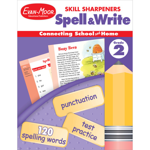 Skill Sharpeners: Spell & Write Workbook image