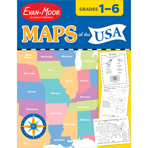 Maps of the USA, Teacher Resource Book image