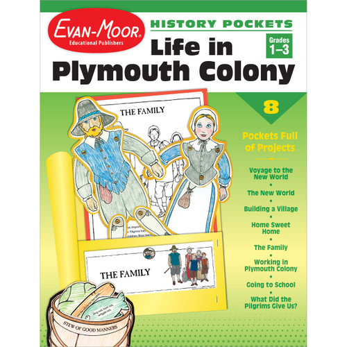 History Pockets: Life in Plymouth Colony, Teacher Resource Book image