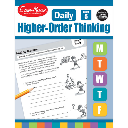 Daily Higher-Order Thinking, Teacher Resource Book image