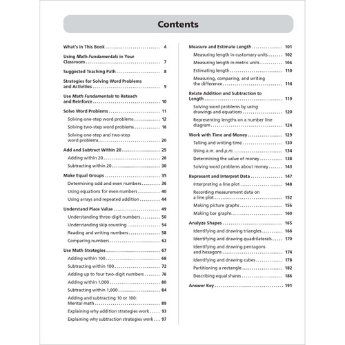 Grade 2 Math Fundamentals, Teacher Resource Book eBook