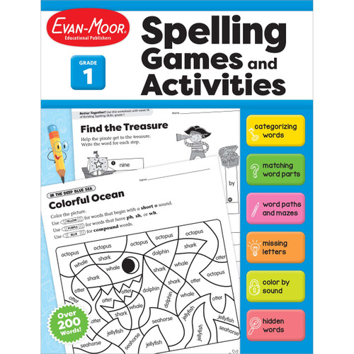Spelling Games and Activities, Teacher Resource Book image