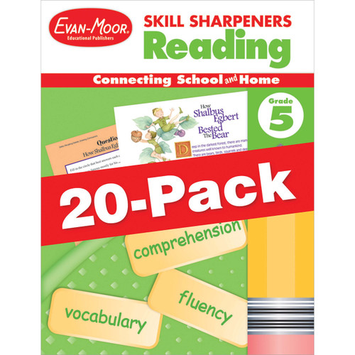Skill Sharpeners: Reading, 20-Pack Workbook Bundle image