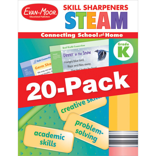 Skill Sharpeners: STEAM, 20-Pack Workbook Bundle image