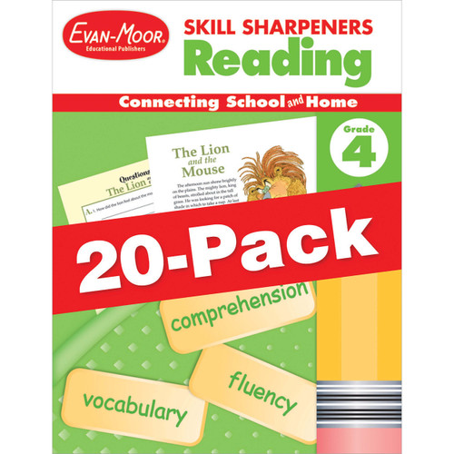 Skill Sharpeners: Reading, 20-Pack Workbook Bundle image