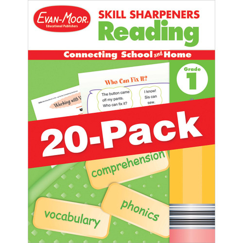 Skill Sharpeners: Reading, 20-Pack Workbook Bundle image