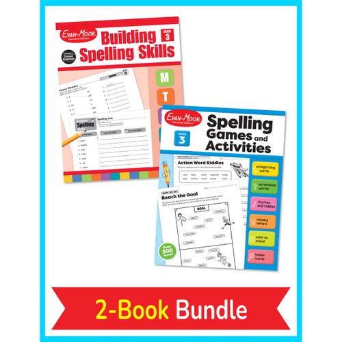 Spelling Games and Activities Spelling, Teacher Resource Book Bundle image