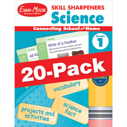 Skill Sharpeners: Science, 20-Pack Workbook Bundle image
