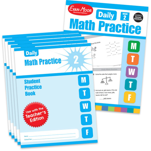 Daily Math Practice, Class Pack Classroom Set image