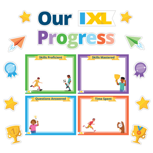 Our IXL Progress Mini Bulletin Board Set image