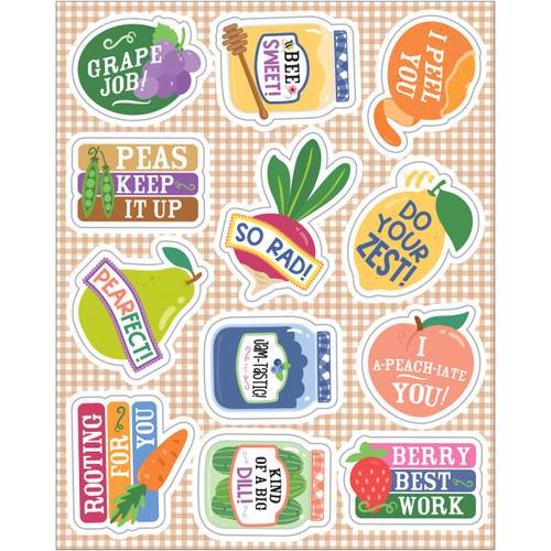 Farmers Market Motivational Stickers image