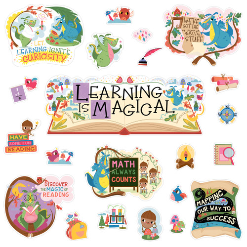 Learning Is Magical Bulletin Board Set image