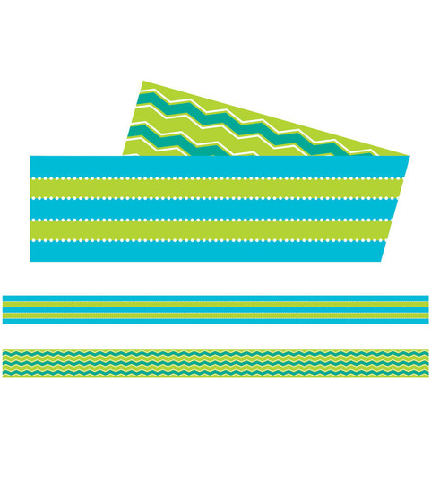 Fresh Sorbet Straight Bulletin Board Borders image