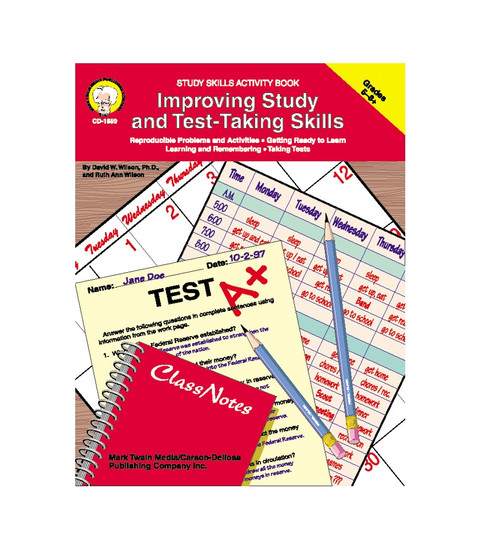 Mark Twain Improving Study and Test-Taking Skills, Grades 5 - 8 Teacher