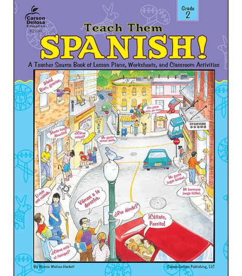 Teach Them Spanish! Resource Book image