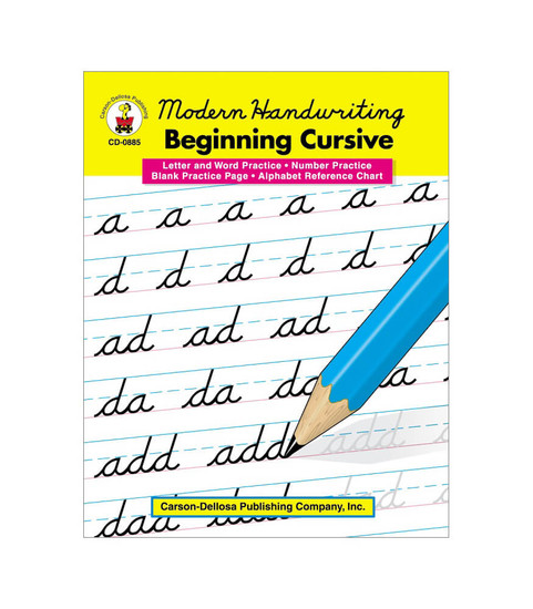 Modern Handwriting Beginning Cursive image
