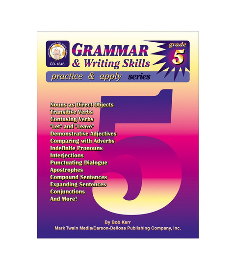 Mark Twain Grammar & Writing Skills, Grade 5 Teacher
