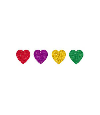 Hearts, Multicolor Chart Seals image