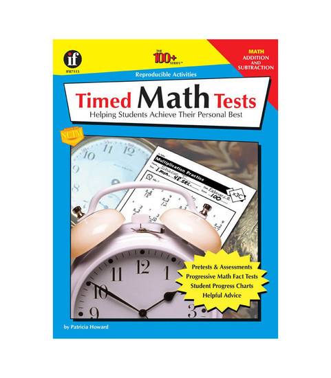 Instructional Fair Timed Math Tests, Addition and Subtraction, Grades 2 - 5 Teacher