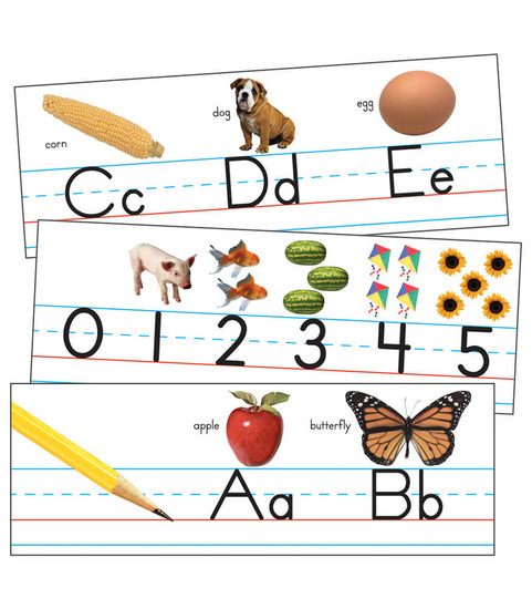 Traditional Manuscript Alphabet with Photographs image