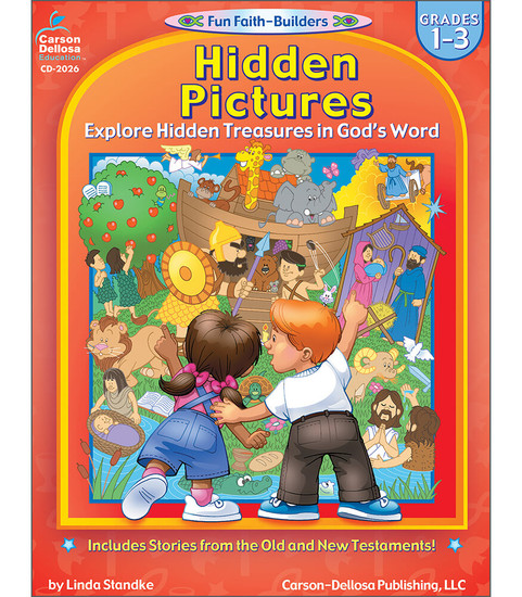 Christian Hidden Pictures, Grades 1 - 3 Teacher