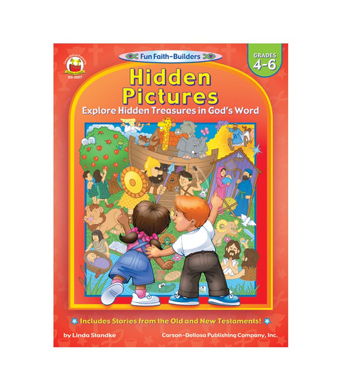 Christian Hidden Pictures, Grades 4 - 6 Teacher