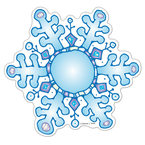 Snowflakes DJ Inkers Cut-Outs image