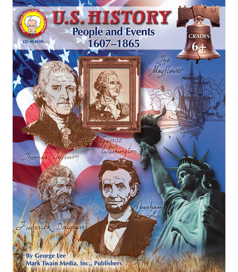 American History Series U.S. History: People and Events: 1607-1865 Resource Book image