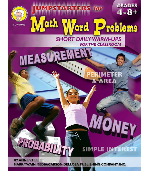 Jumpstarters for Math Word Problems Resource Book image