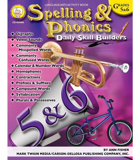 Daily Skill Builders Spelling & Phonics Resource Book image