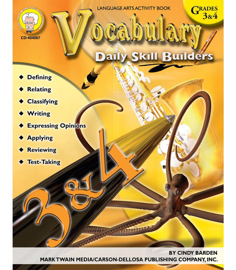 Daily Skill Builders Vocabulary Resource Book image