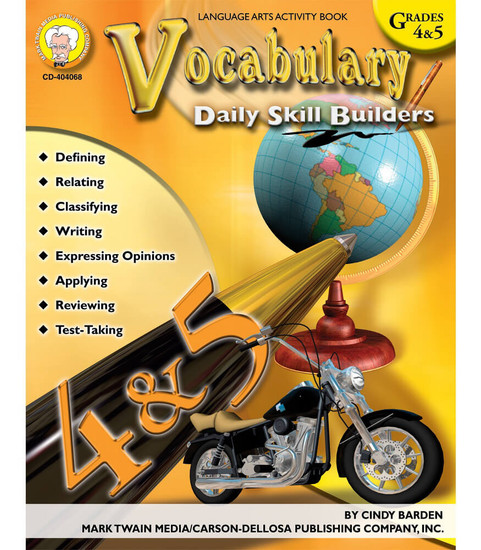 Daily Skill Builders Vocabulary Resource Book image