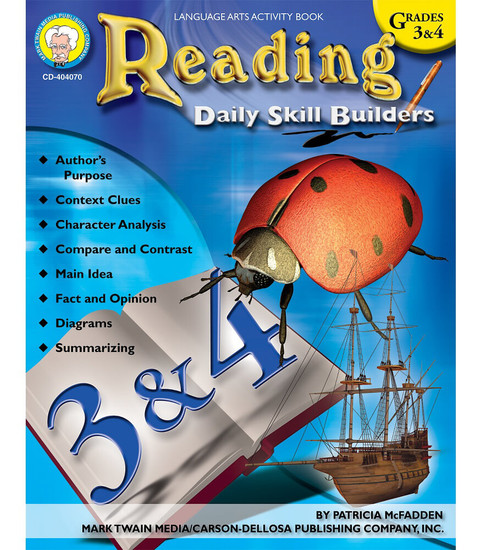 Daily Skill Builders Reading Resource Book image