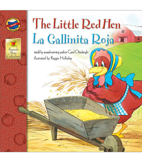 The Little Red Hen Bilingual Keepsake Stories Spanish & English Storybook image