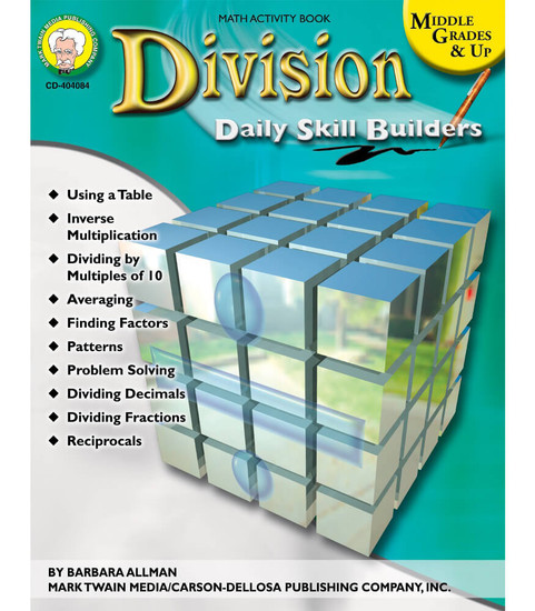 Daily Skill Builders Division Resource Book image Daily Skill Builders Division Resource Book image