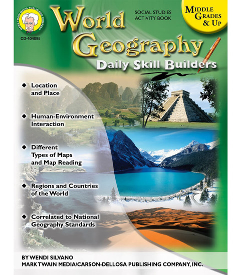 Daily Skill Builders World Geography Resource Book image