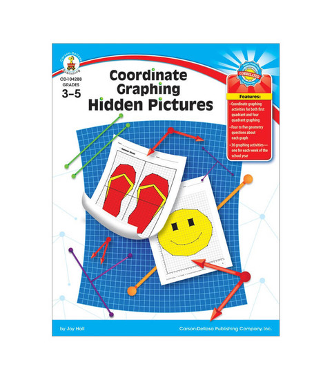 Coordinate Graphing Hidden Pictures Resource Book image