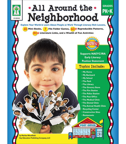 Key Education Publishing® All Around the Neighborhood, Grades PK - K Teacher