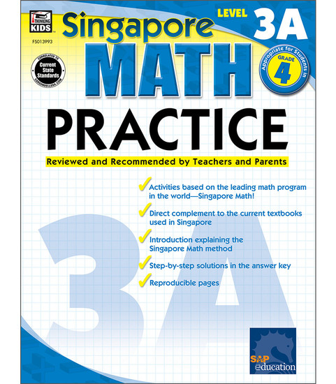 Math Practice 3A Grade 4 image