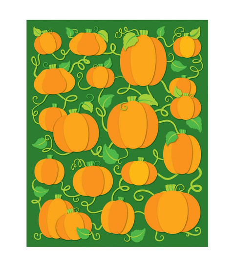 Pumpkins Shape Stickers image