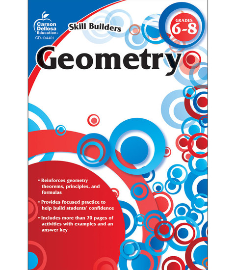 Carson-Dellosa Geometry, Grades 6 - 8 Parent
