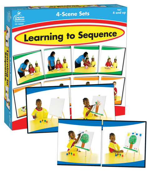 Carson-Dellosa Learning to Sequence 4-Scene Teacher
